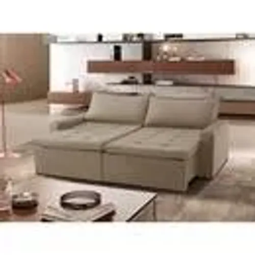 Sofá Cama com Cama 4 Lugares 2,20m
