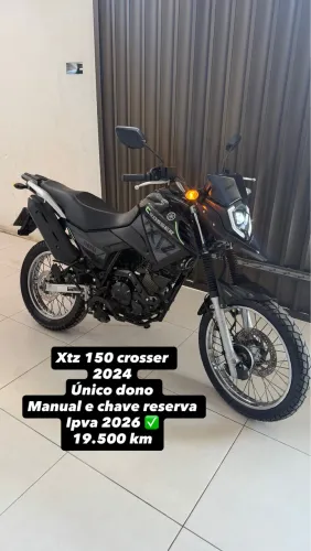 Xtz 150 2024 crosser novíssima vendo/troco