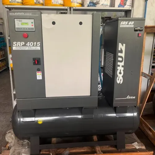 Compressor de Ar Parafuso com Secador Integrado 15HP 9Bar 260L SRP4015E TS Trifásico 220V