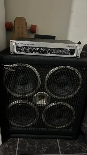 Amplificador de baixo BUGERA BVP5500 + caixa by bugera 4x10