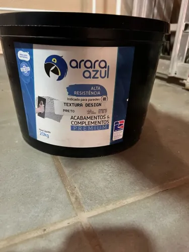 Textura preta - arara azul