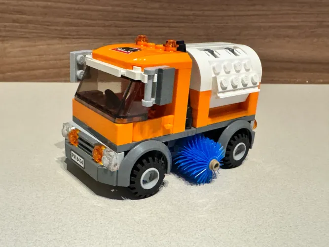 Lego city caminhão de limpeza do set 8404