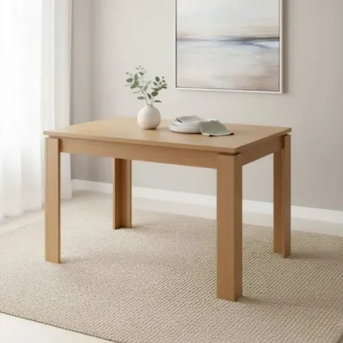 Mesa Athenas Tampo MDP Amendoa Clean - Entrega Rápida!
