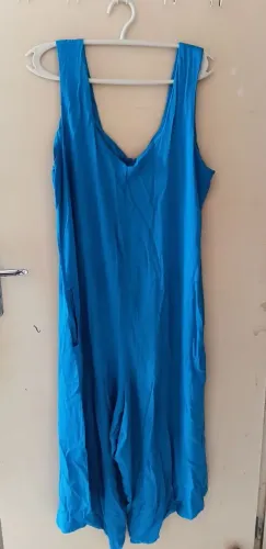 Macacão azul