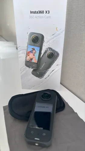 Câmera Insta 360 X3 + drone 