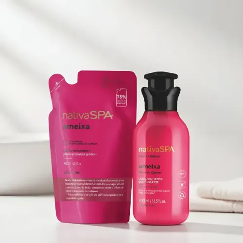 NATIVA SPA O BOTICÁRIO LOÇÕES E REFIS - Ameixa, Ameixa Negra, Orquídea Noire e Uva Merlot