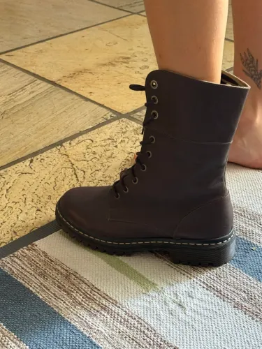 bota couro 39