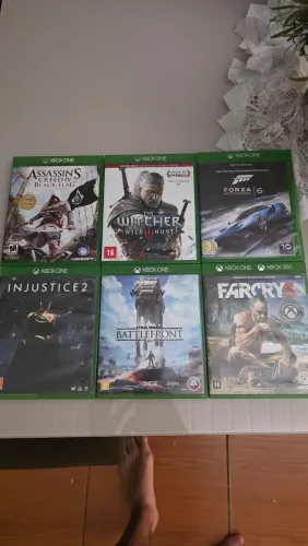 Jogos Xbox One vendo ou troco
