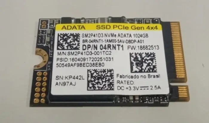M.2 NVMe 1TB PCIe 4.0 (Leia o texto do anúncio...)