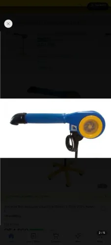 Secador pedestal