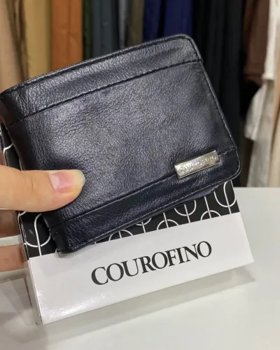 Carteira Masculina Couro Fino