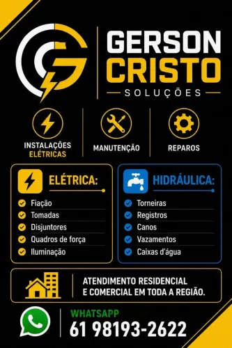 Instalações! Reparos! Manutenção! Conserto de vazamentos! Serviços comerciais residencial