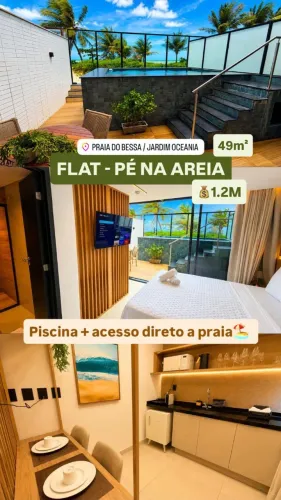 Pé Na areia - Sua Unidade com Porta Direto para o Mar