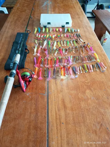 Conjunto Completo para Pescaria 