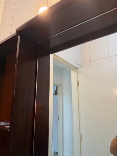 Armário de banheiro em madeira 93cmx53cm 