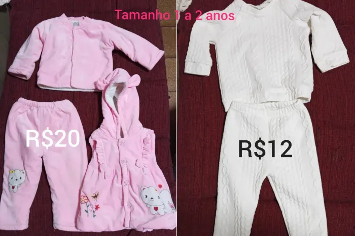 Lote menina 1 a 2 anos