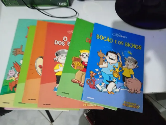 8 Livros originais Ziraldo vendo separadamente