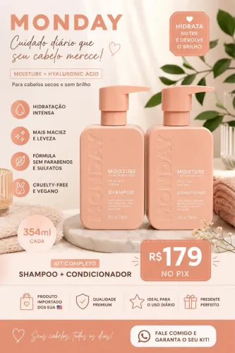 Kit Shampoo e condicionador