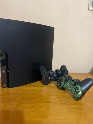 Ps3 slim 500gb cheio de jogos