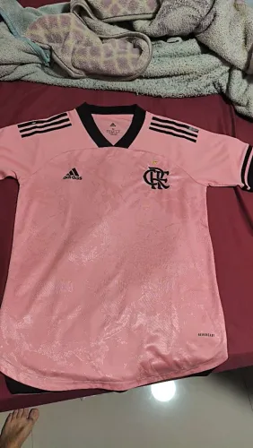 Camisa Flamengo outubro rosa 