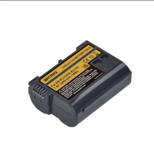 Bateria En-El15C Batmax El15 Para Nikon Z5 Z6 Z67 D7500 D7200 D610 D600