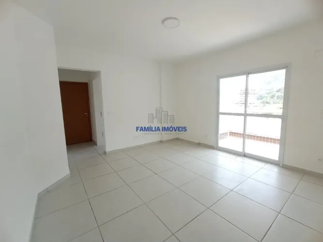 Alugar apartamento 2 quartos suíte 1 vaga lazer Marapé Santos