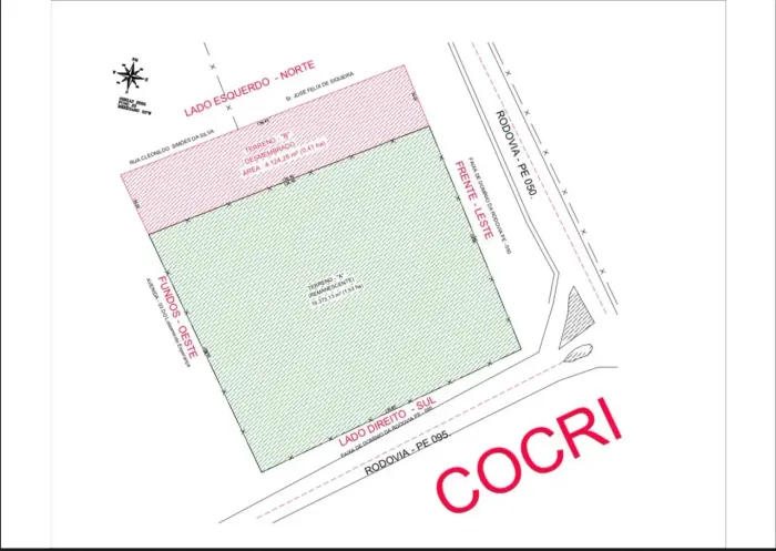 [OPORTUNIDADE] Área Comercial Estratégica à Venda no Trevo de Limoeiro - PE