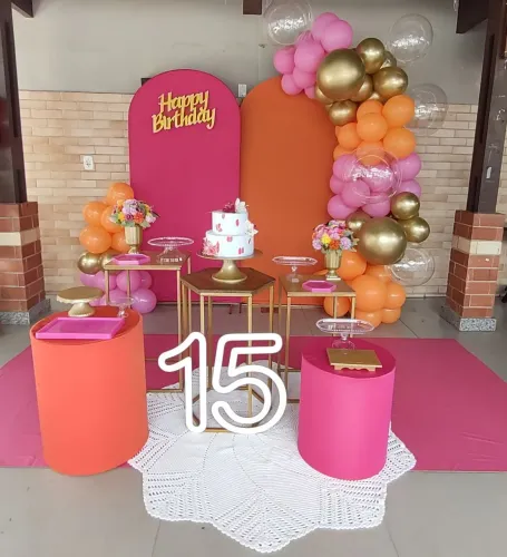 Festa 15 anos Decoração Completa 