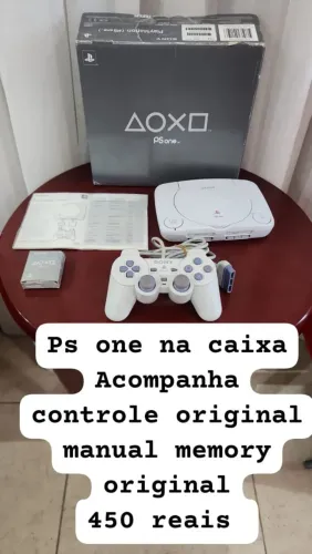 Ps one na caixa
