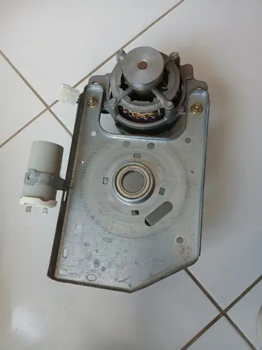 Motor Máquina de Lavar Brastemp + Suporte + Capacitor - Original BW09 220V