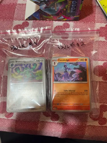 Bulk Pokémon TCG - fogo fantasmagórico