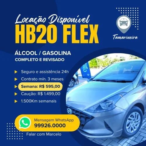 Carros para aluguel, uso pessoal, empresas, motoristas de app Uber 99 inDrive