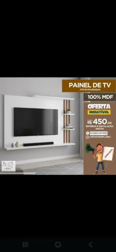 Painel de TV em mdf