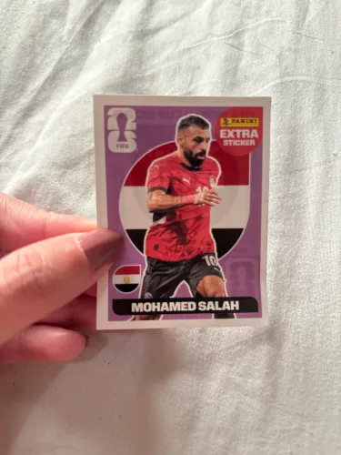 Figurinha extra Lilás Mohamed Salah