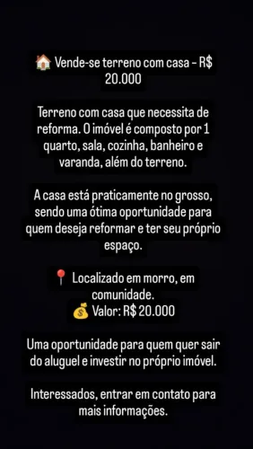 Casa a venda no Olavo Bilac