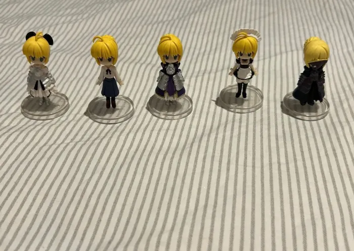 miniaturas saber fate stay night figures importado