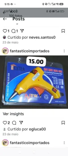 Máquina para cola quente 