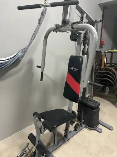 Estação de Musculação Dream Fitness Completa - Excelente para Casa (com pesos)