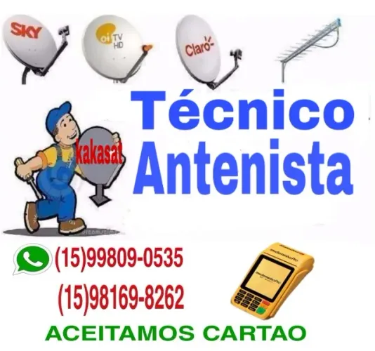 Antena- Instalações 
