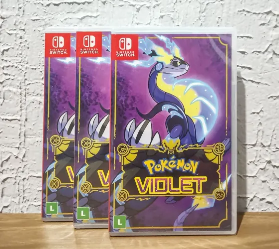 Pokémon Violet Switch Lacrado (Aceitamos seu jogo usado como pagamento)