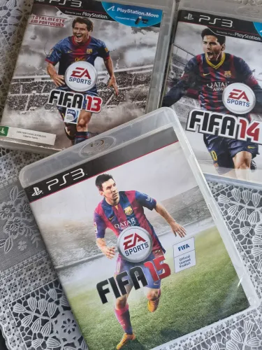 Jogos FIFA 13 14 15 ps3