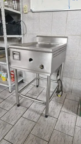 Chapa profissional - CookMachine inox 403 Escovado