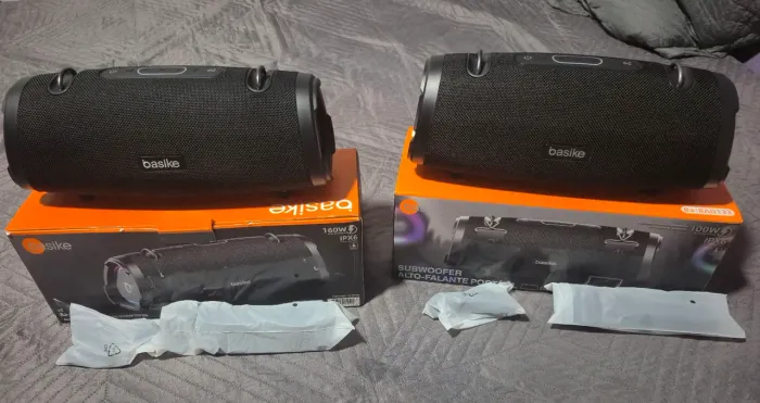 Vende-se duas caixas basike rad133 ou individual 500 reias cada