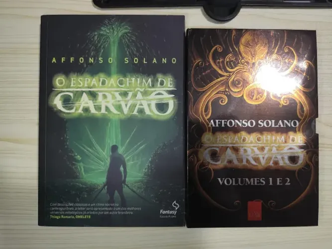 Coleção de livros: Espadachim de Carvão