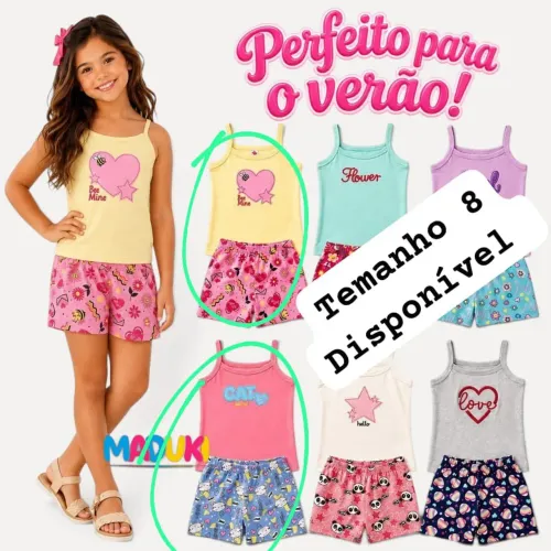 Conjunto infantil feminino