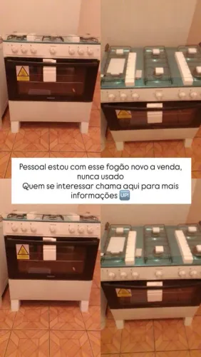 Fogão novo nunca usado