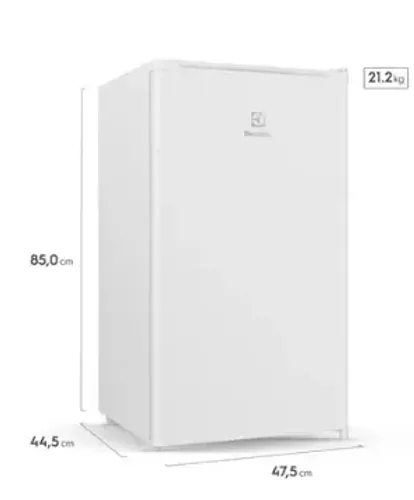 Frigobar Electrolux 90L Branco EM90 110V
