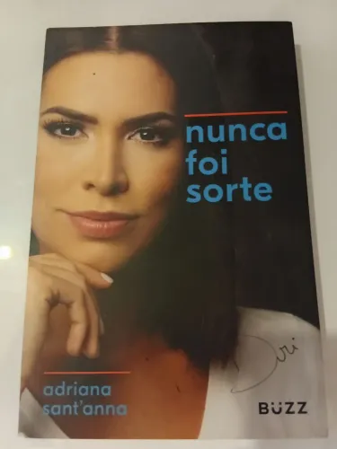 Livro Nunca foi sorte