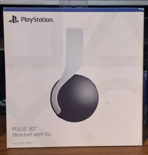 Headset Sem Fio Pulse 3D para PS5 Original Lacrado