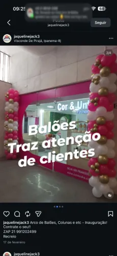 Arco de Balões ZAP * Recreio